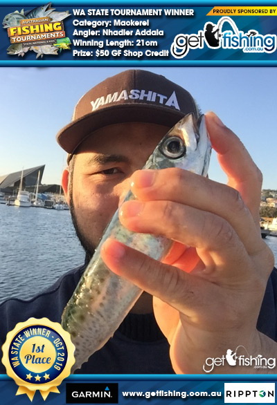 Mackerel 21cm Nhadier Addala Get Fishing $50 GF Shop Credit